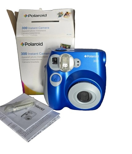 Polaroid pic 300 blu flash - blu,