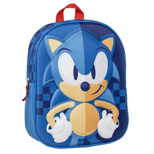 Zaino sonic riccio 3d - il,