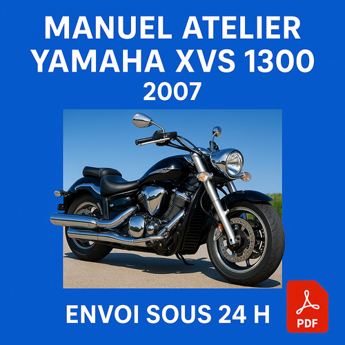 Manuel atelier yamaha - yamaha, xvs