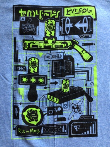 Shirt grafica esclusiva rick - t-shirt,