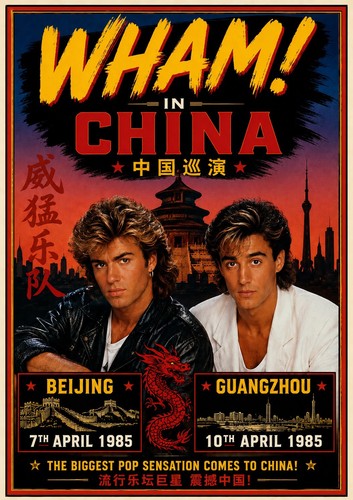Wham china 1985 - in,