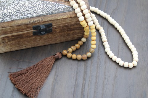 Collana legno donna - collana,