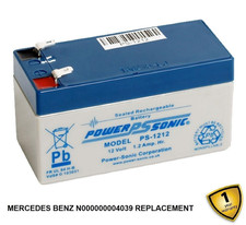 Batteria Ricaricabile PER Sistemi di Allarme di Sicurezza - Pannello di Controllo BATT12V/RC