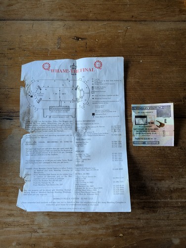 Wham the final concert ticket - wham!,