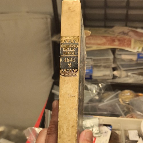 Libro antico 1844 - antico,