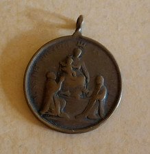 Antica medaglia religiosa