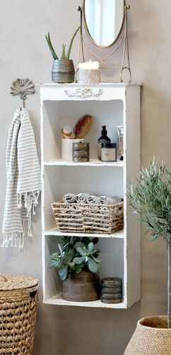 Armadio antico chic - , -scaffale
