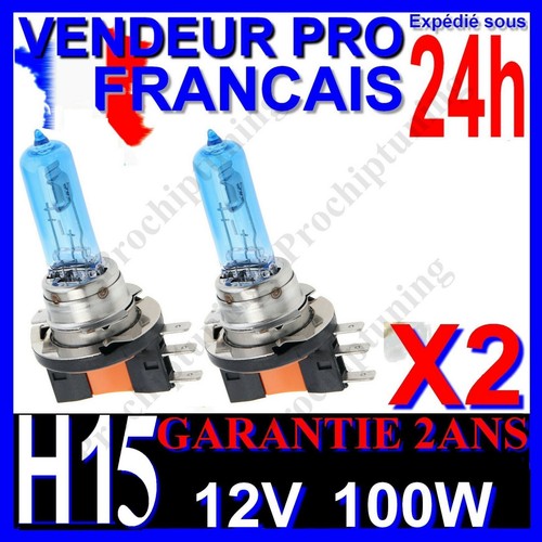 Ampoules h15 xenon 100w - h15,
