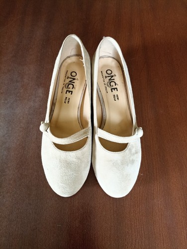 Scarpe once scamosciate 38 - once,