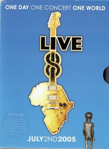 New live aid dvd - 4x, madonna