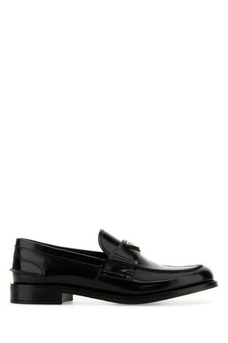 Prada brushed leather - prada, loafers