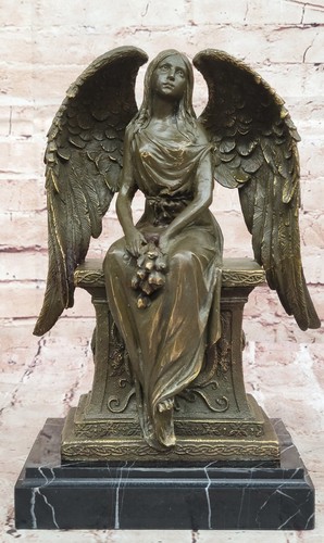 Scultura angeli memoriale - scultura, in