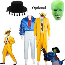 Set costume giallo adulto - set,