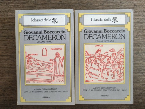 Boccaccio decameron due - decameron, (due