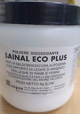 Polvere disossidante per saldatura autogena del bronzo,ottone, rame da kg. 0,250