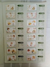 25 Biglietti Bomboniere Prima Comunione o Cresima Stampa Omaggio