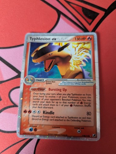 Pokémon typhlosion tcg - pokémon, ex