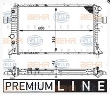 Hella 8MK376713-011 Radiatore