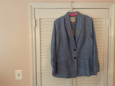 Blazer di lino blu Boden