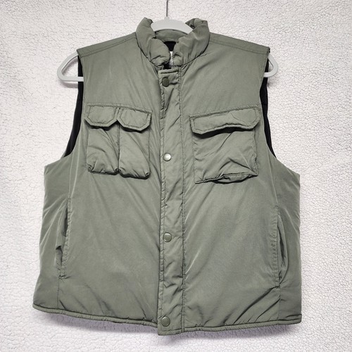 Gilet imbottito cargo - , verde