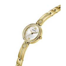 Orologio bracciale Donna GUESS acciaio dorato con Cuori GW0655L2