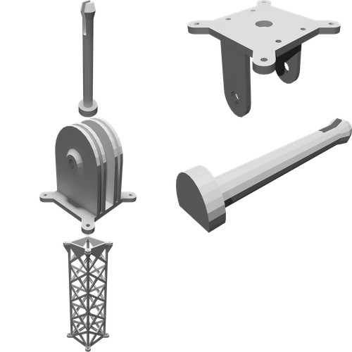 Segmento braccio robot - segmento,