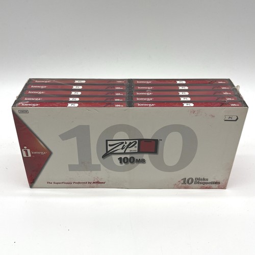Iomega zip disk 100mb - disk, 10