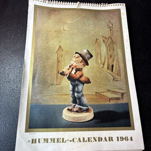 Calendario figurine vintage
