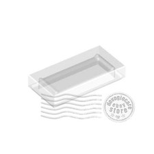 4x LEGO 3069 Piatto 1x2