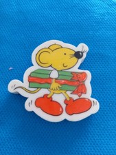 GOMMA GOMMINA da COLLEZIONE Vintage ERASER '80s Anni 80 Raro TOPOLINO con REGALO