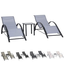 Outsunny Set 2 Sdraio da