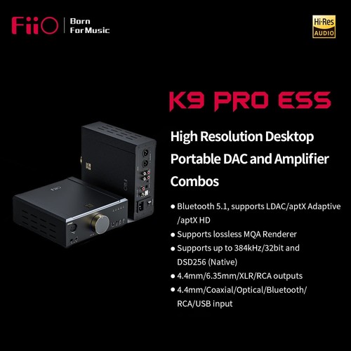 Fiio pro ess amplificatore - fiio,