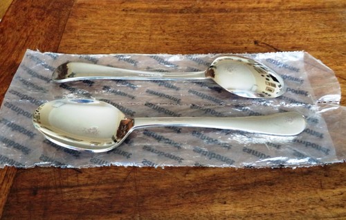 Coppia cucchiaio sambonet - coppia,