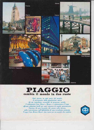 Advertising pubblicita piaggio - advertising, pubblicita-piaggio