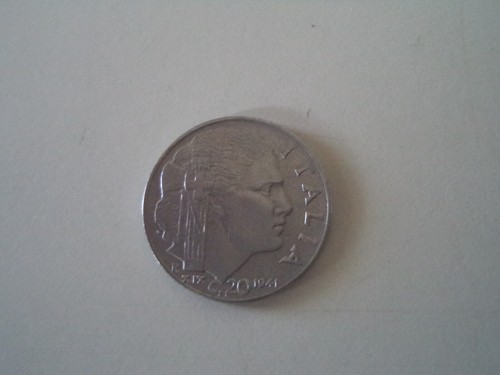 Moneta cent centesimi - 20, cent.