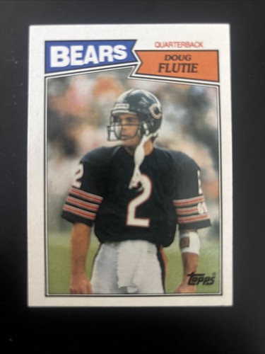 1987 topps doug flutie - topps,