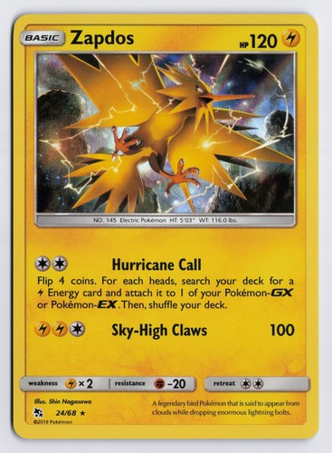 Zapdos hif 24 - zapdos, #24/68