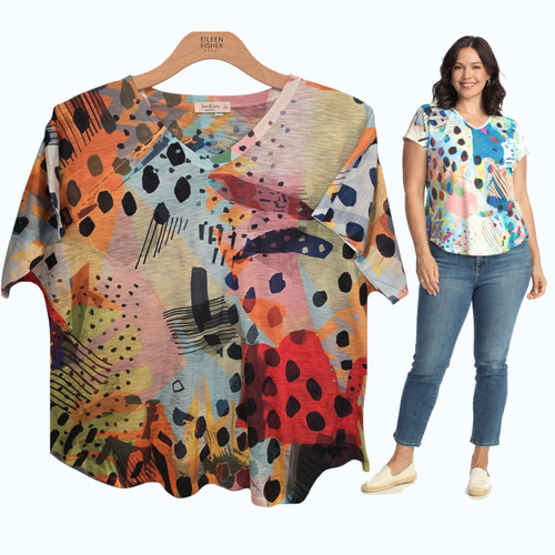 Top jess jane plus 2x - top,