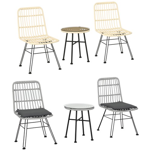 Outsunny pcs patio round - outsunny, 3