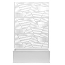 Fioriera con spalliera