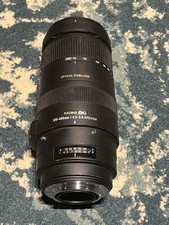 Sigma DG 120-400 mm f/4.5-5.6