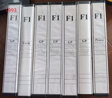 No. 7 cassette VHS Gran Premi F1 stagione 1993 - GP F1
