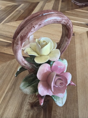 Capodimonte vintage flower - capodimonte,