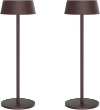2 Pezzi Lampada Da Tavolo