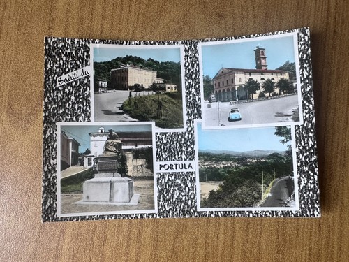 Cartolina saluti portula - saluti, da