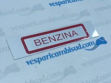 Adesivo benzina SERBATOIO in