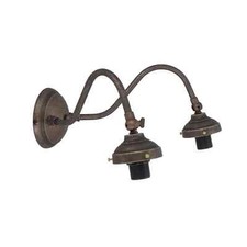 Applique in ottone antico da