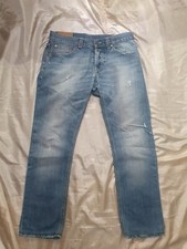 DONDUP jeans recycled vintage size taglia 33 veste 48/50 italiana