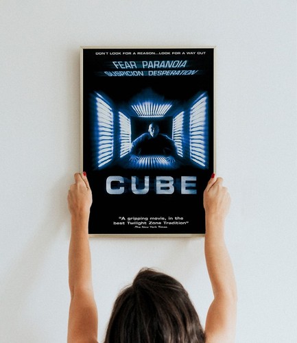 Poster film cube 1997 stampa - poster,