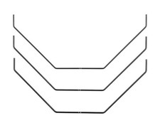 Team Associated Kit Stabilizzatore Posteriore ASC71204 T7, SC7, 